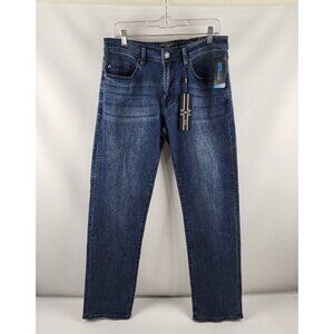 Liverpool Jeans Mens 34x32 Blue Regent Relaxed Straight Eco Denim NWT